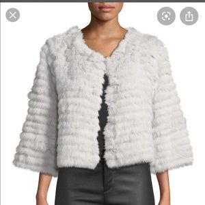 Neiman Marcus fur topper jacket